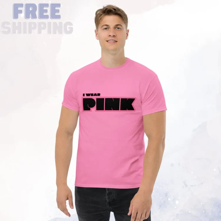 Mens I Wear Pink for My Daughter Tee