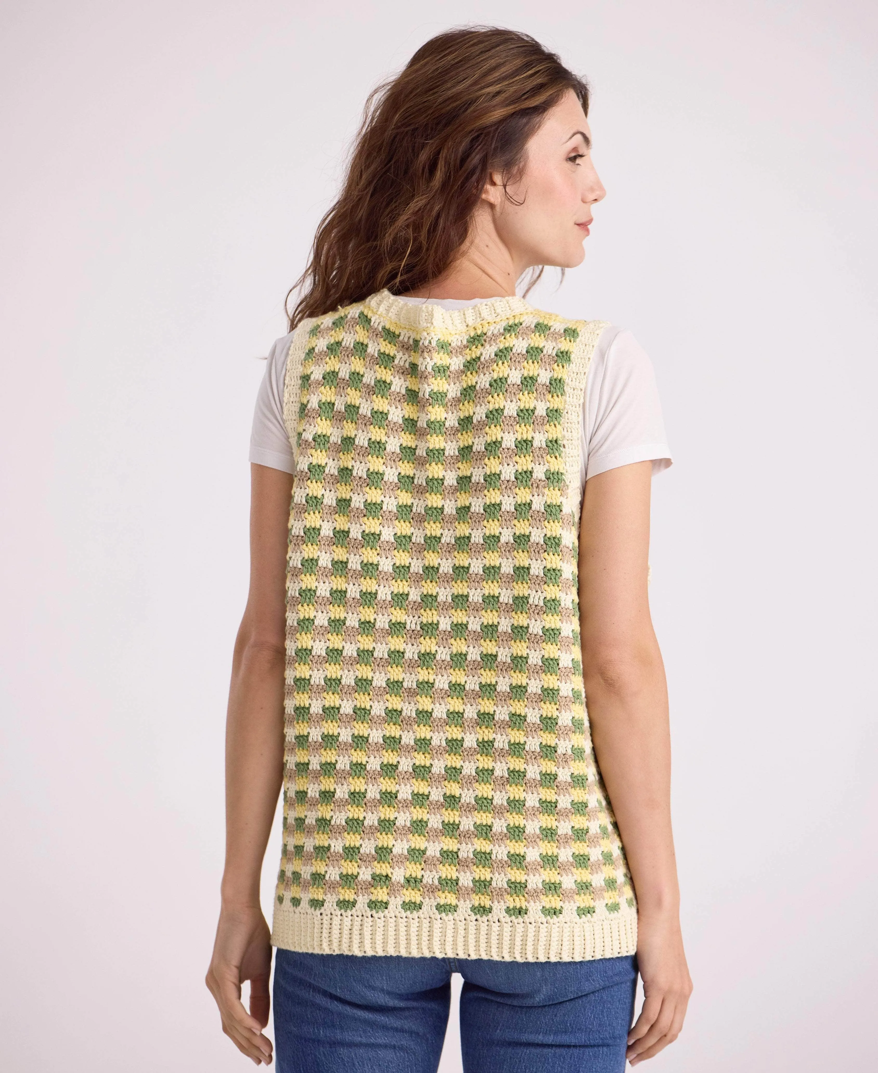 Mini Check Vest
