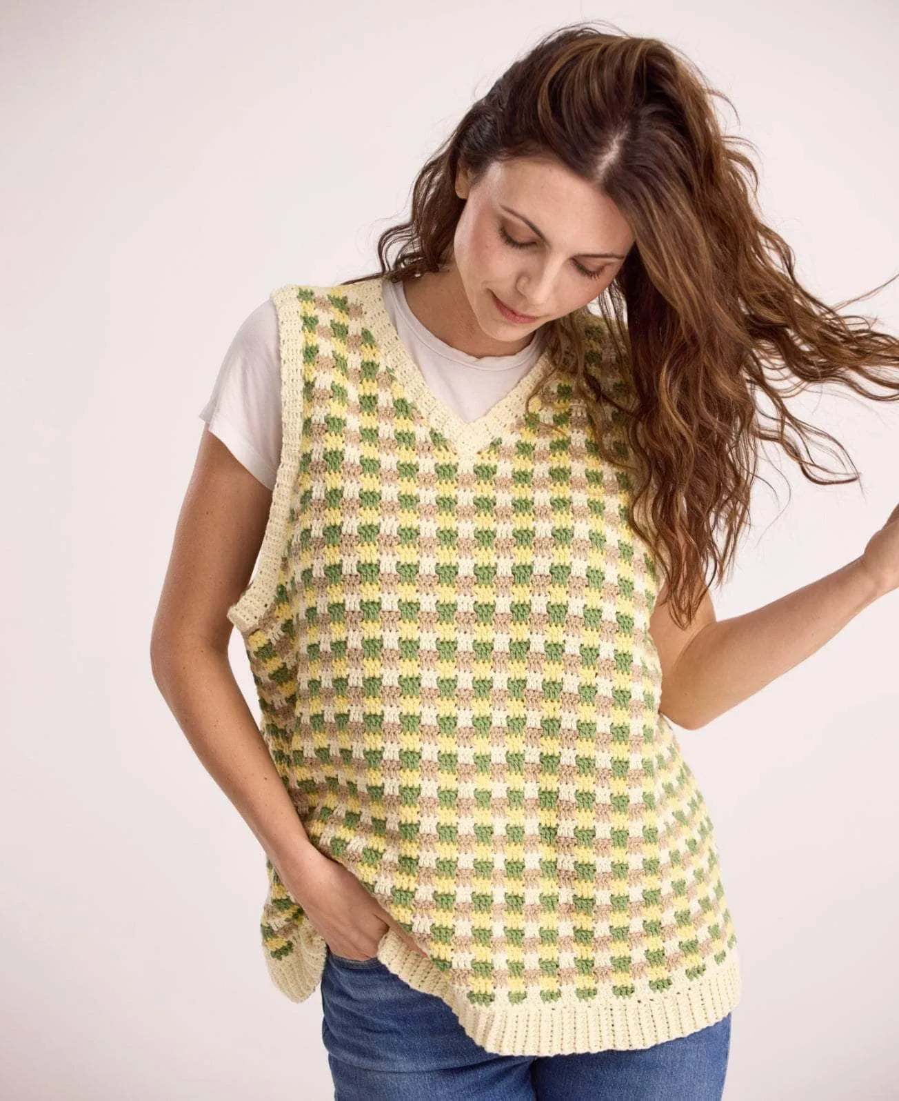 Mini Check Vest