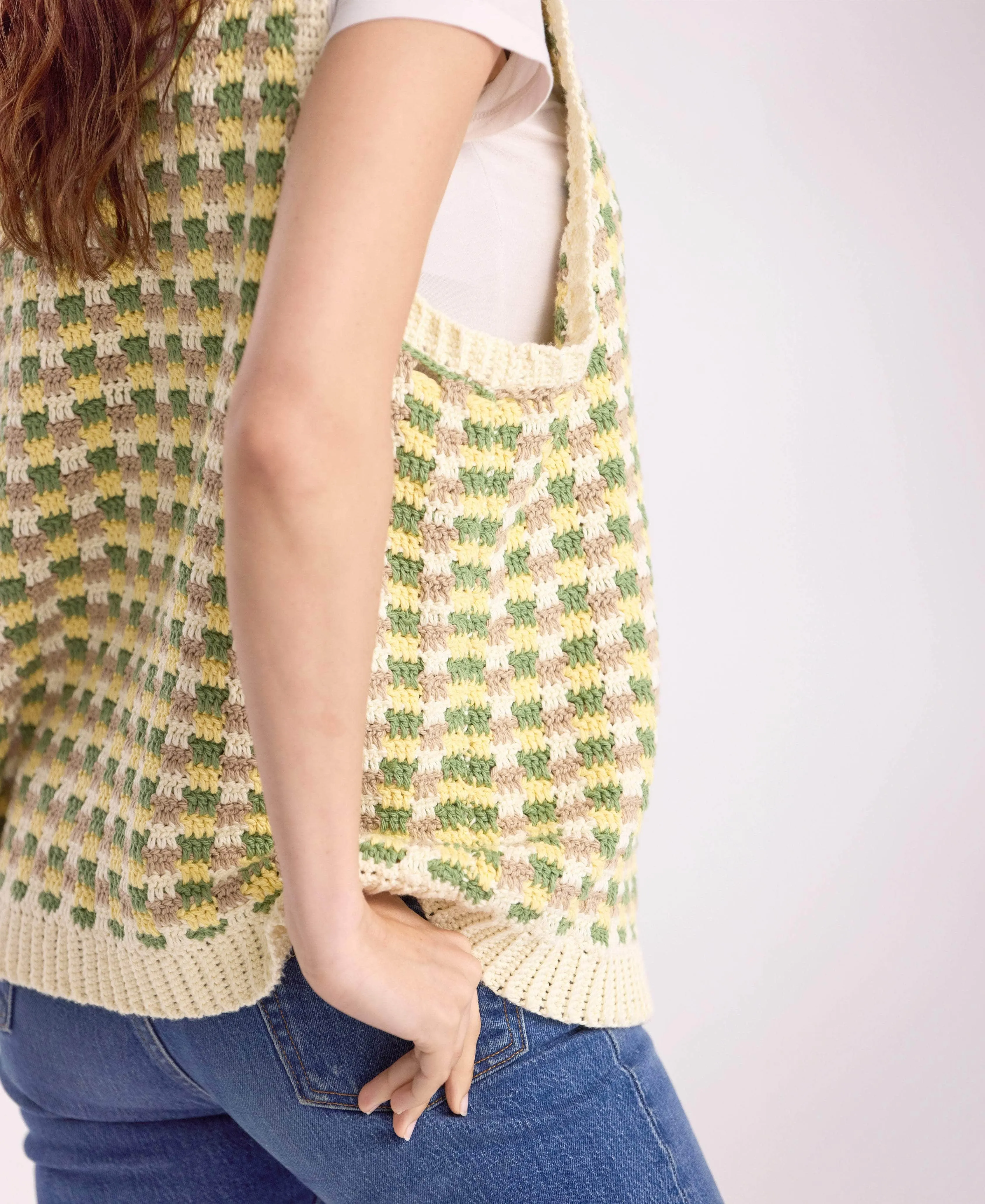 Mini Check Vest