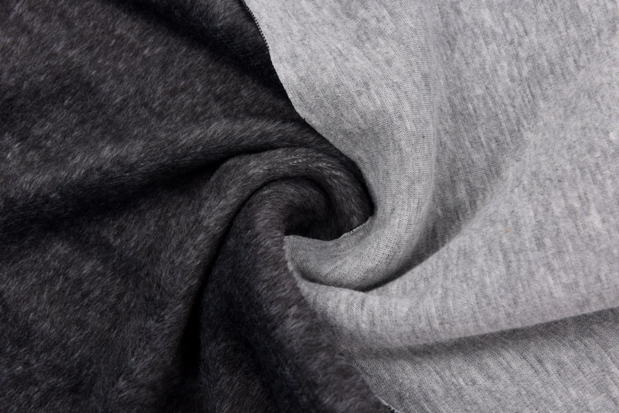 New Alpine Fleece  Mélange  Fabric / Cotton sweatshirt fabric