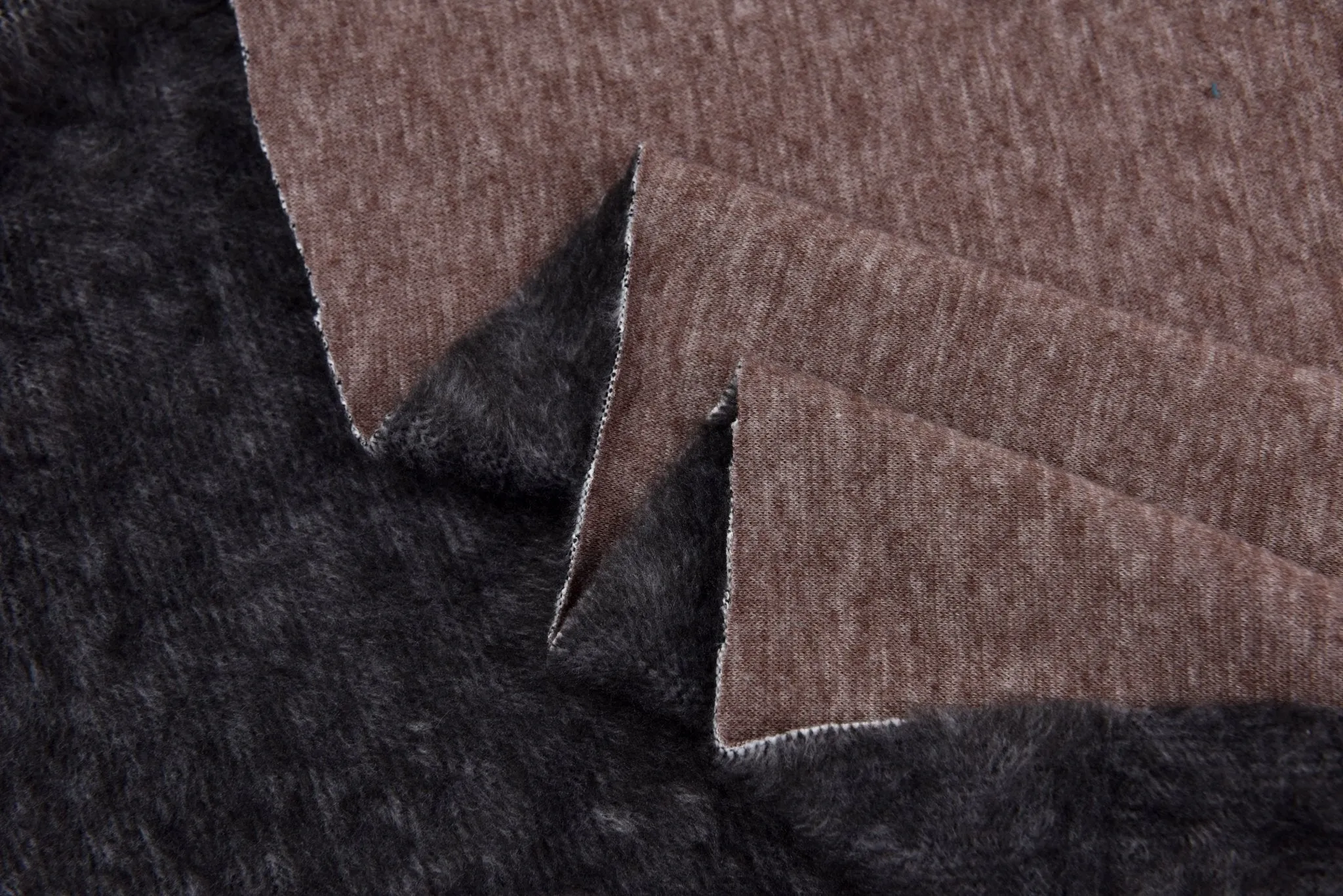 New Alpine Fleece  Mélange  Fabric / Cotton sweatshirt fabric
