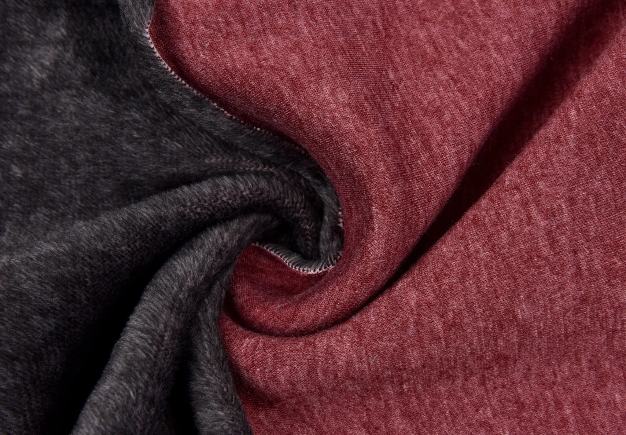 New Alpine Fleece  Mélange  Fabric / Cotton sweatshirt fabric