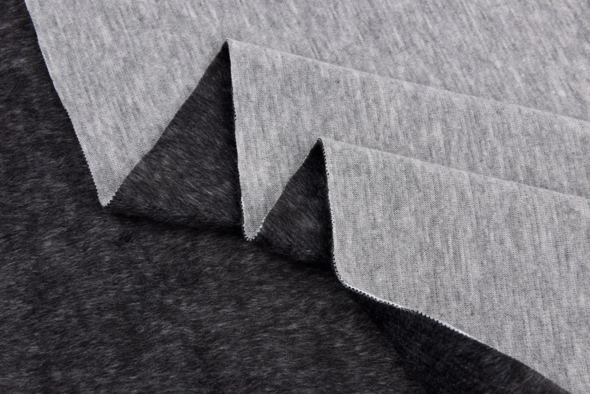 New Alpine Fleece  Mélange  Fabric / Cotton sweatshirt fabric