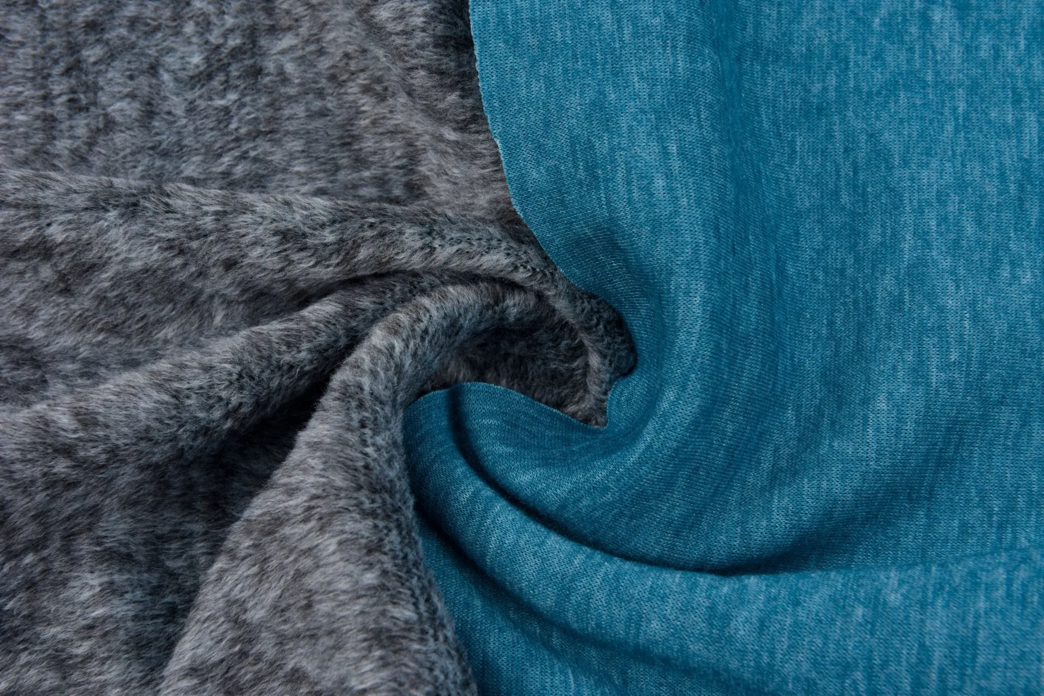 New Alpine Fleece  Mélange  Fabric / Cotton sweatshirt fabric