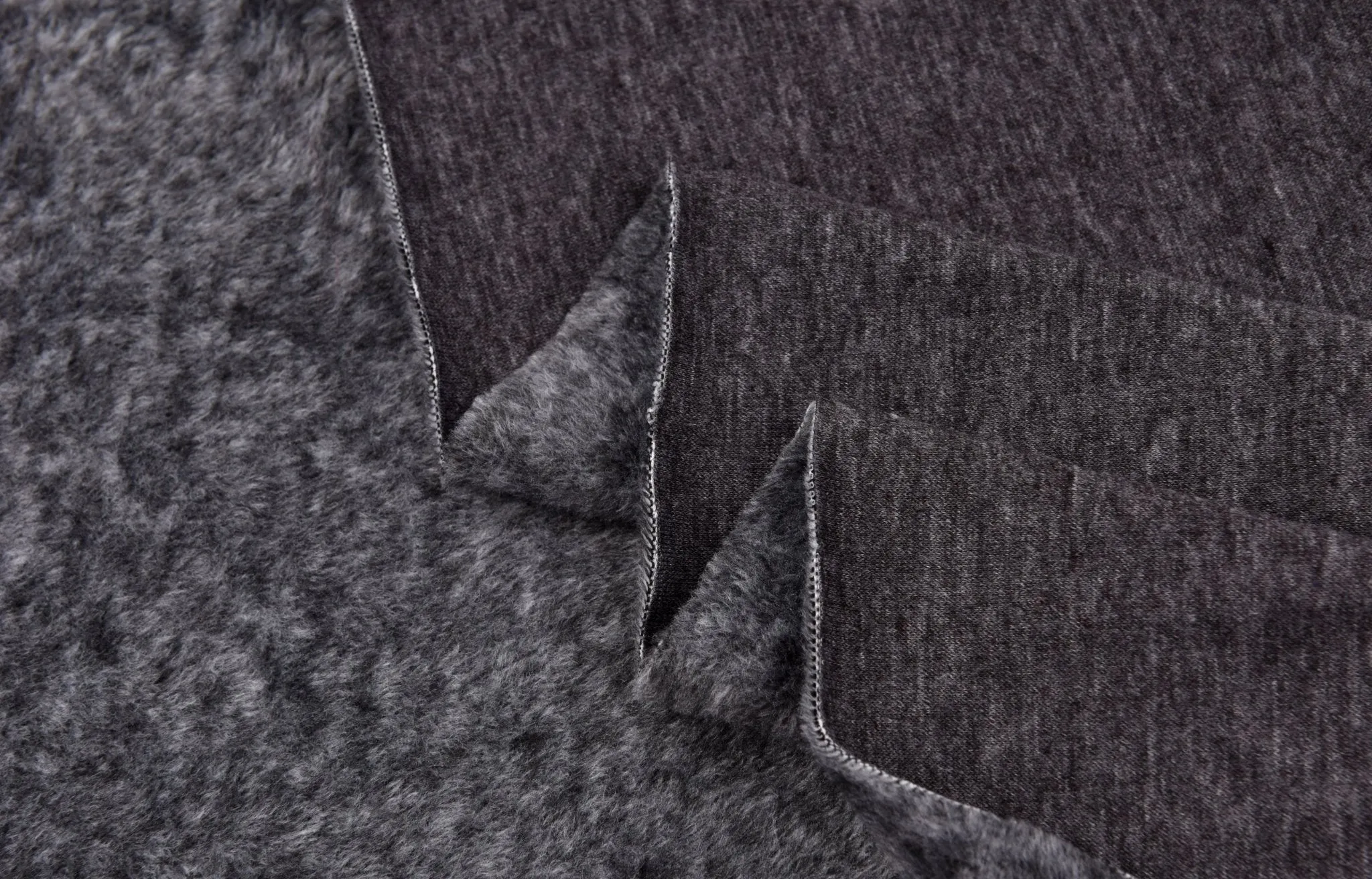 New Alpine Fleece  Mélange  Fabric / Cotton sweatshirt fabric