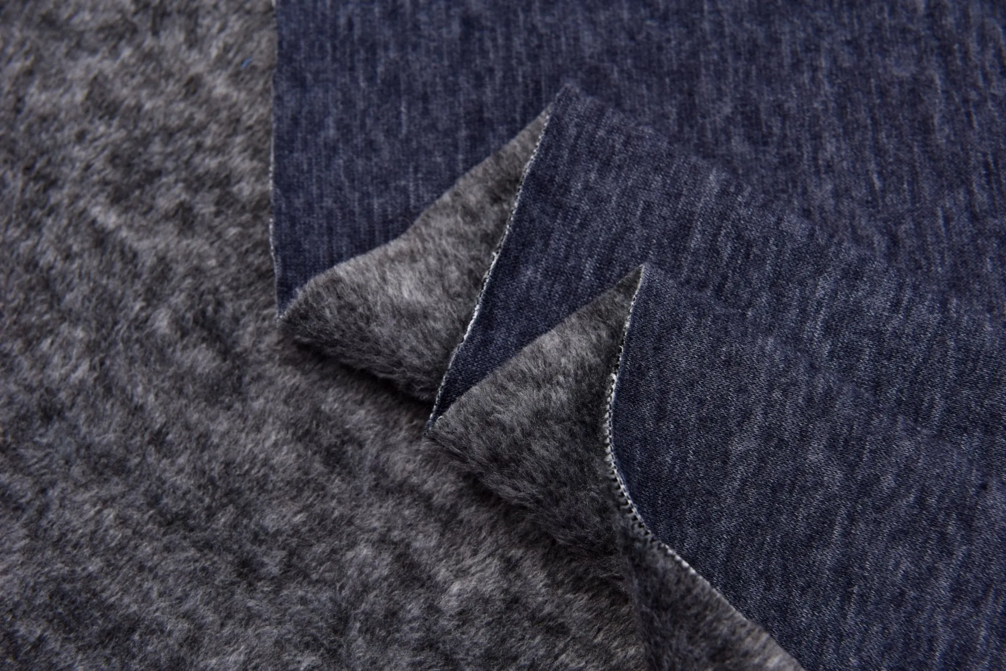 New Alpine Fleece  Mélange  Fabric / Cotton sweatshirt fabric