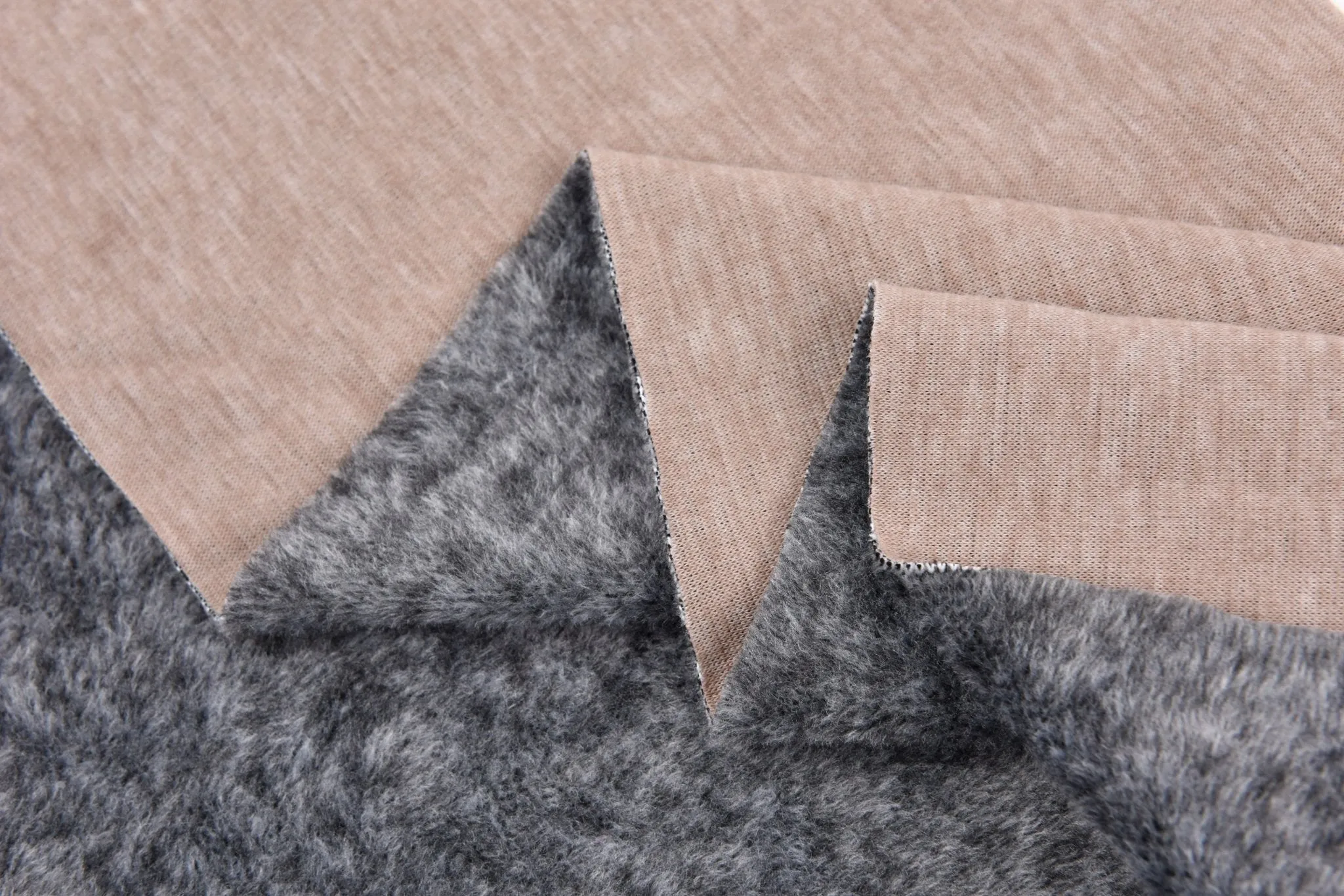 New Alpine Fleece  Mélange  Fabric / Cotton sweatshirt fabric