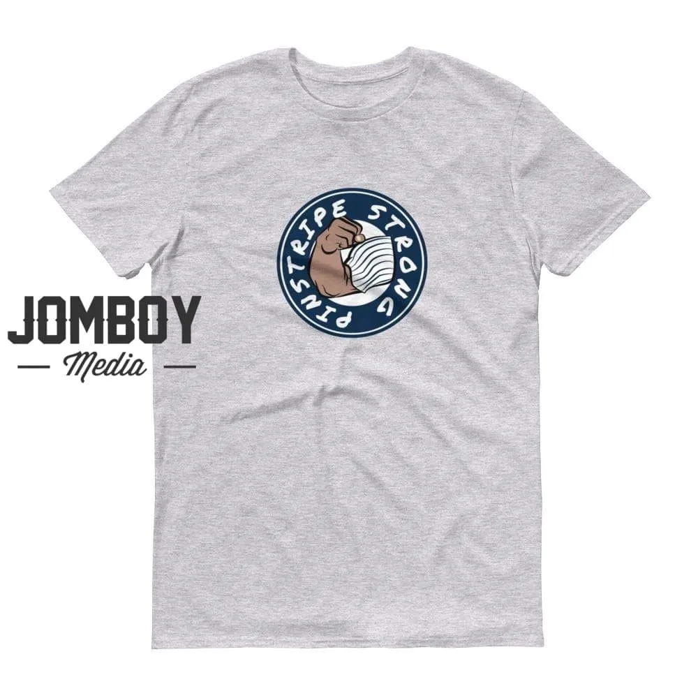 Pinstripe Strong | T-Shirt