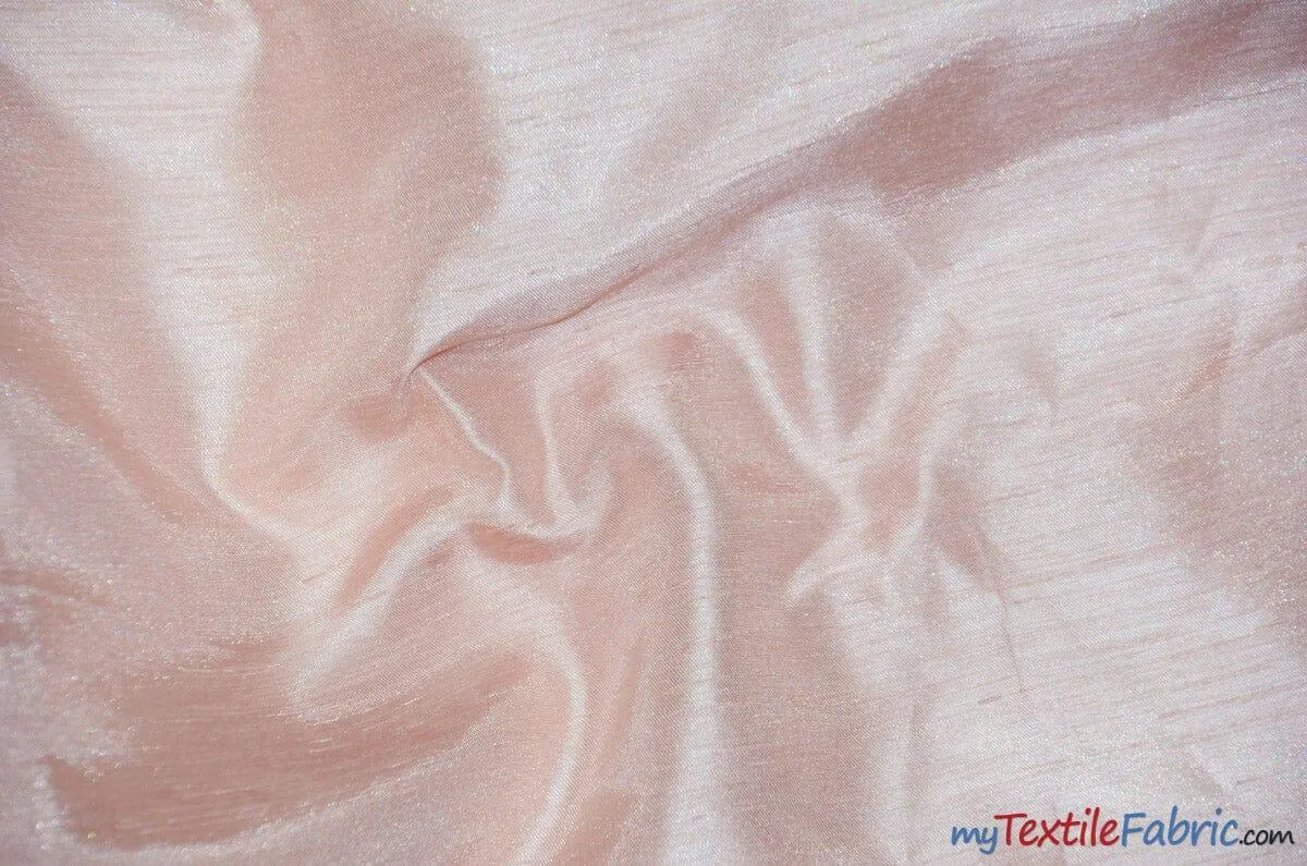 Shantung Satin Fabric | Satin Dupioni Silk Fabric | 60" Wide | Multiple Colors | Wholesale Bolt |