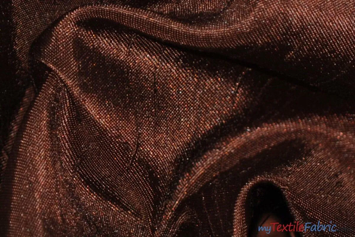 Shantung Satin Fabric | Satin Dupioni Silk Fabric | 60" Wide | Multiple Colors | Wholesale Bolt |