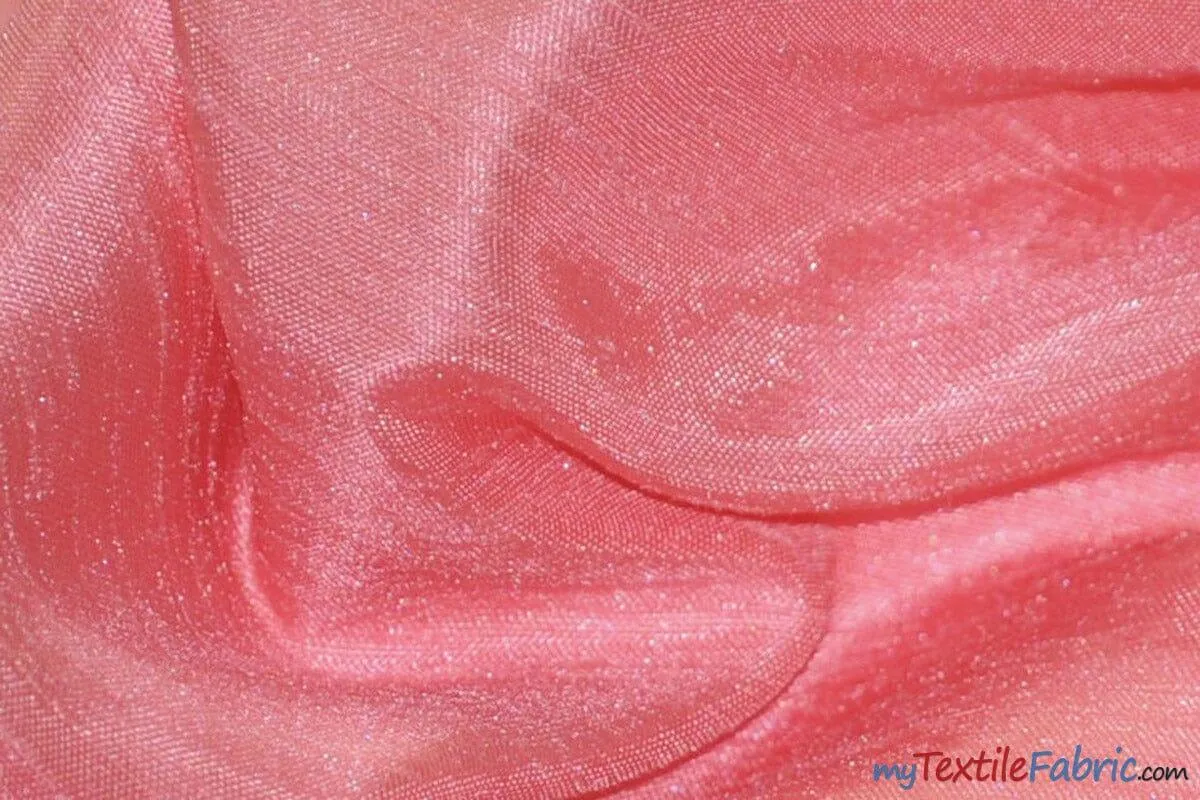 Shantung Satin Fabric | Satin Dupioni Silk Fabric | 60" Wide | Multiple Colors | Wholesale Bolt |