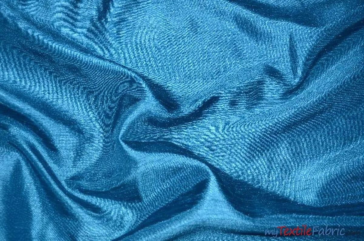 Shantung Satin Fabric | Satin Dupioni Silk Fabric | 60" Wide | Multiple Colors | Wholesale Bolt |