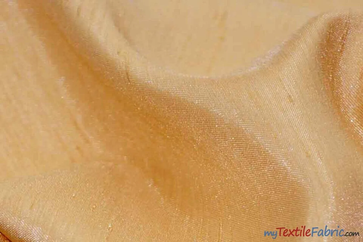 Shantung Satin Fabric | Satin Dupioni Silk Fabric | 60" Wide | Multiple Colors | Wholesale Bolt |