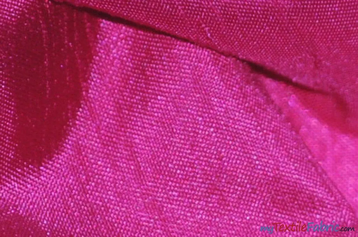 Shantung Satin Fabric | Satin Dupioni Silk Fabric | 60" Wide | Multiple Colors | Wholesale Bolt |