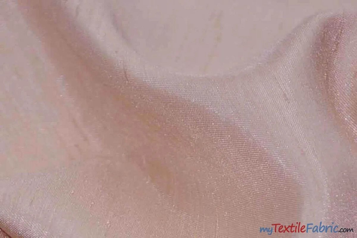 Shantung Satin Fabric | Satin Dupioni Silk Fabric | 60" Wide | Multiple Colors | Wholesale Bolt |