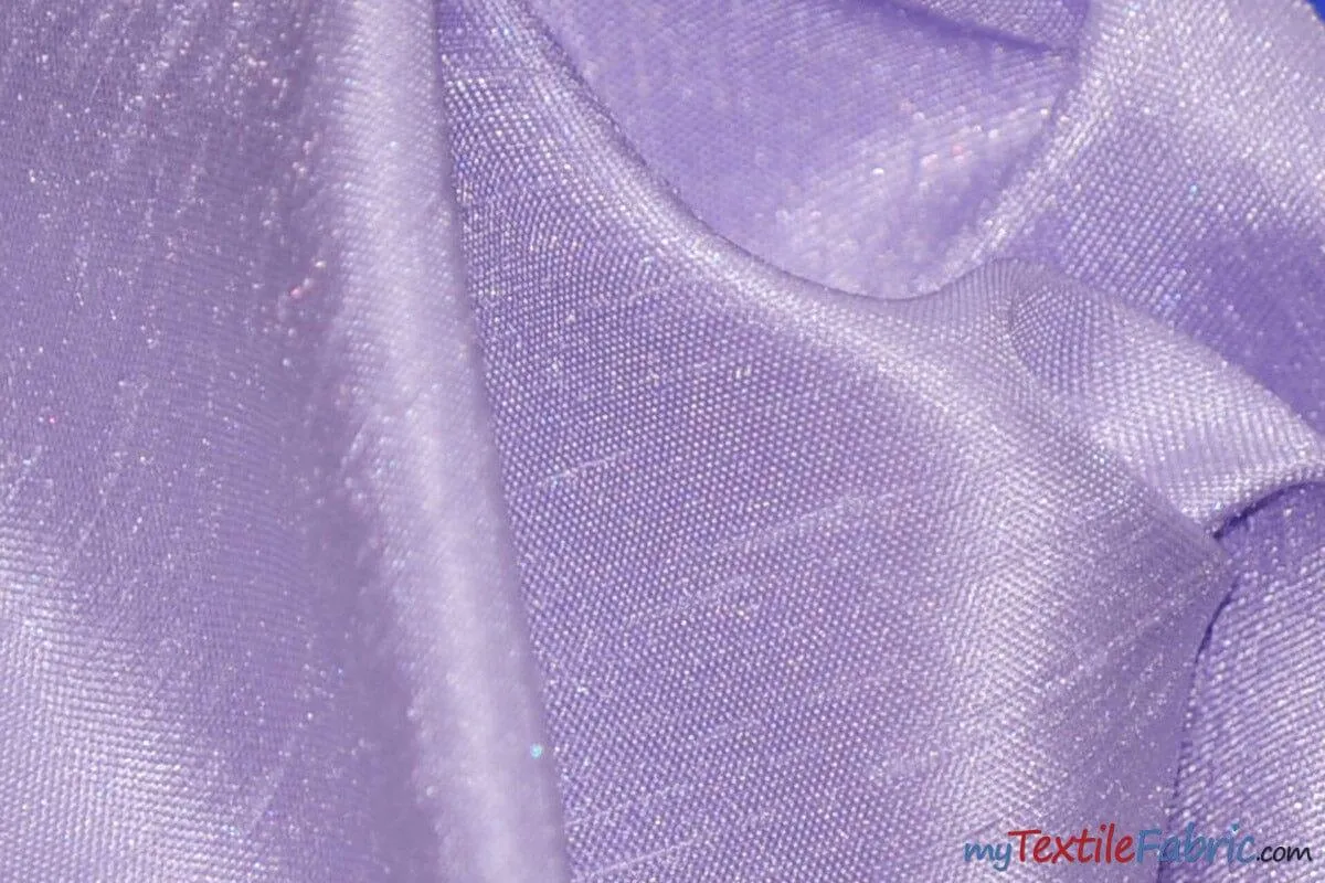 Shantung Satin Fabric | Satin Dupioni Silk Fabric | 60" Wide | Multiple Colors | Wholesale Bolt |