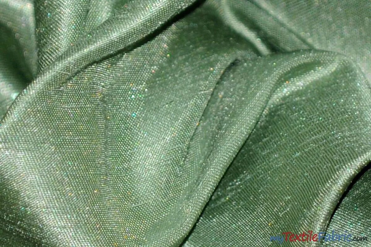 Shantung Satin Fabric | Satin Dupioni Silk Fabric | 60" Wide | Multiple Colors | Wholesale Bolt |