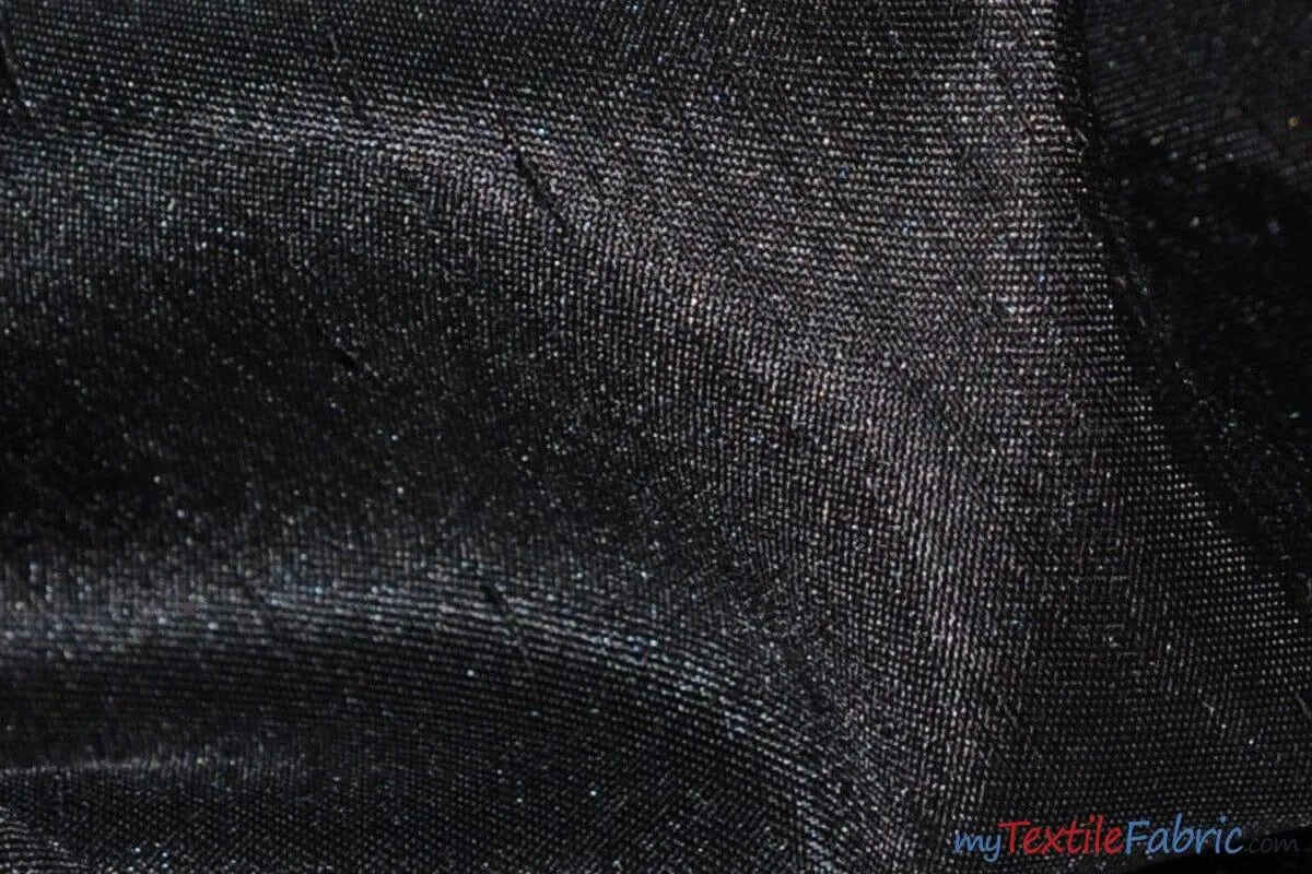 Shantung Satin Fabric | Satin Dupioni Silk Fabric | 60" Wide | Multiple Colors | Wholesale Bolt |