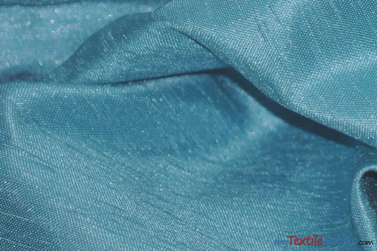 Shantung Satin Fabric | Satin Dupioni Silk Fabric | 60" Wide | Multiple Colors | Wholesale Bolt |