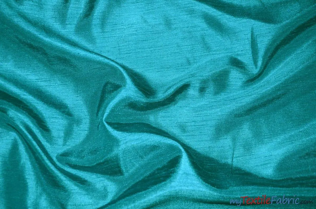 Shantung Satin Fabric | Satin Dupioni Silk Fabric | 60" Wide | Multiple Colors | Wholesale Bolt |