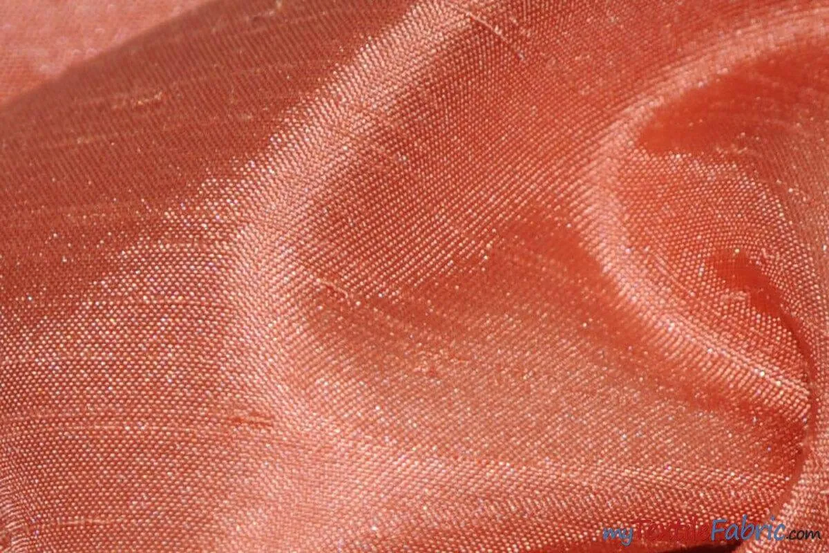 Shantung Satin Fabric | Satin Dupioni Silk Fabric | 60" Wide | Multiple Colors | Wholesale Bolt |