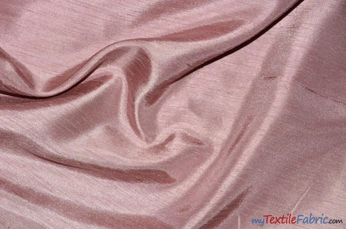 Shantung Satin Fabric | Satin Dupioni Silk Fabric | 60" Wide | Multiple Colors | Wholesale Bolt |