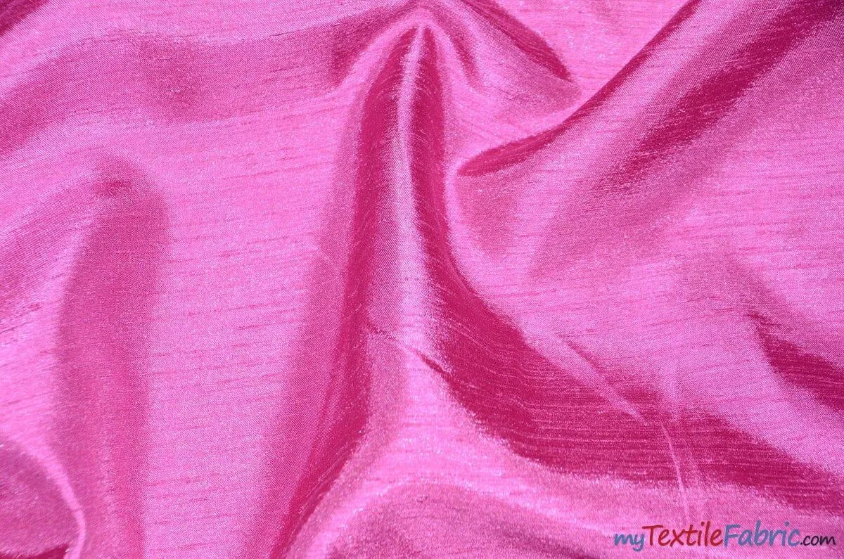 Shantung Satin Fabric | Satin Dupioni Silk Fabric | 60" Wide | Multiple Colors | Wholesale Bolt |