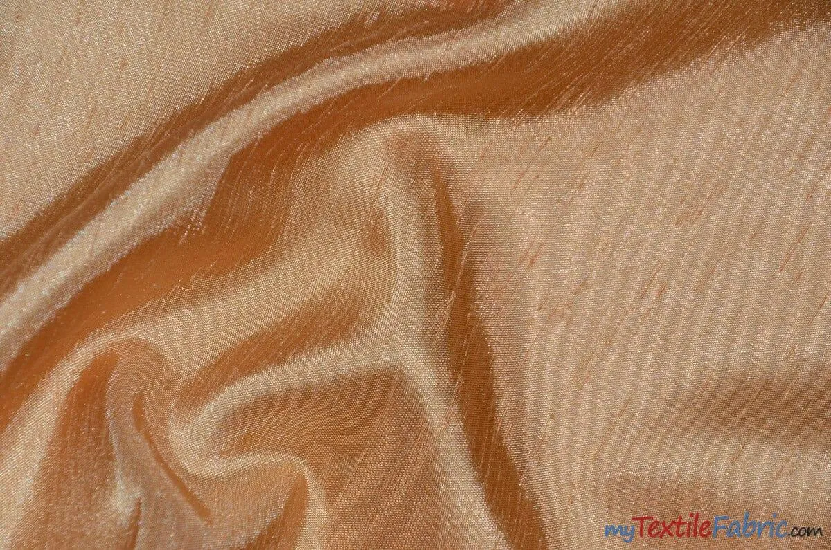 Shantung Satin Fabric | Satin Dupioni Silk Fabric | 60" Wide | Multiple Colors | Wholesale Bolt |