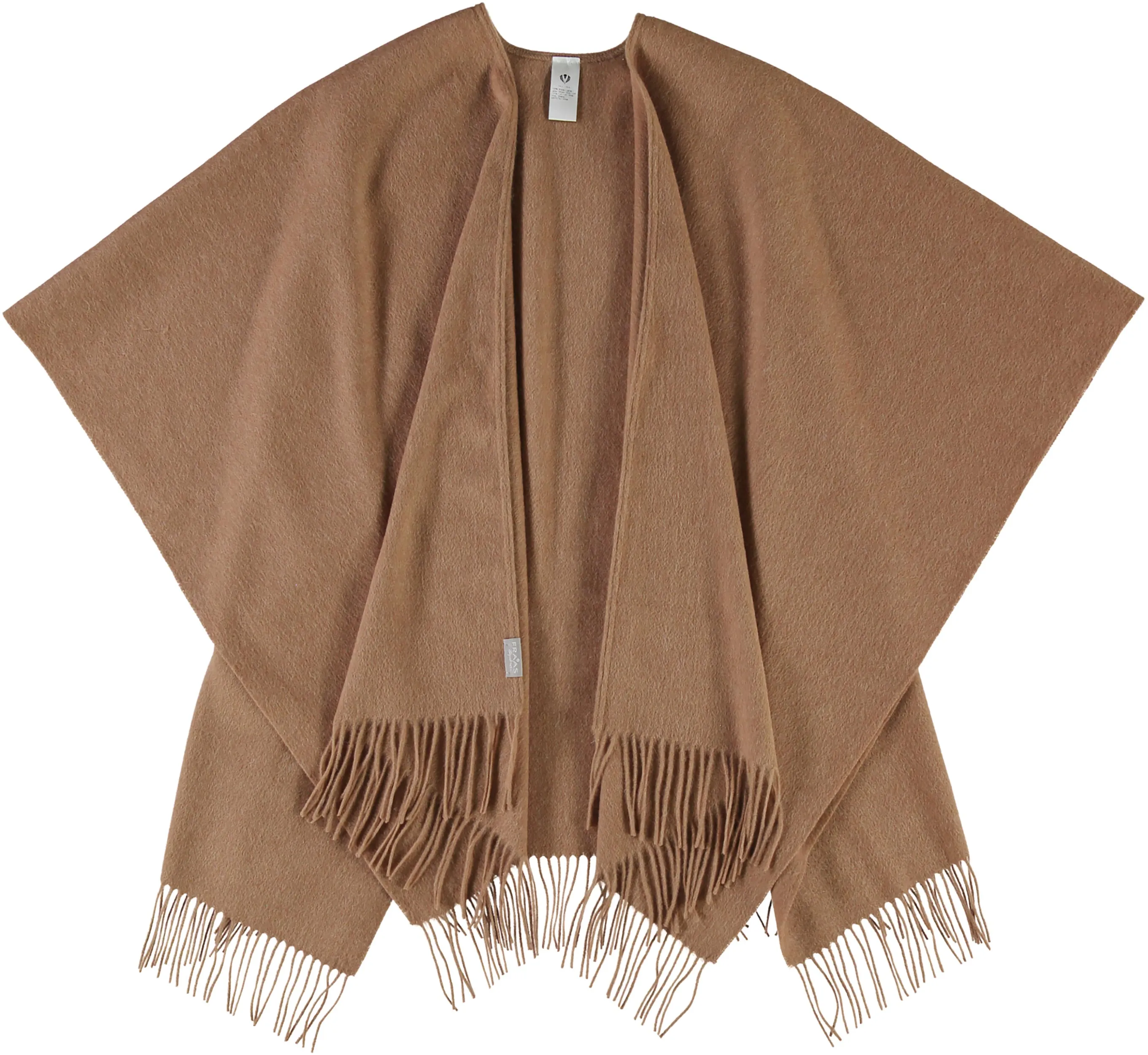 Signature Solid Wool Woven Ruana