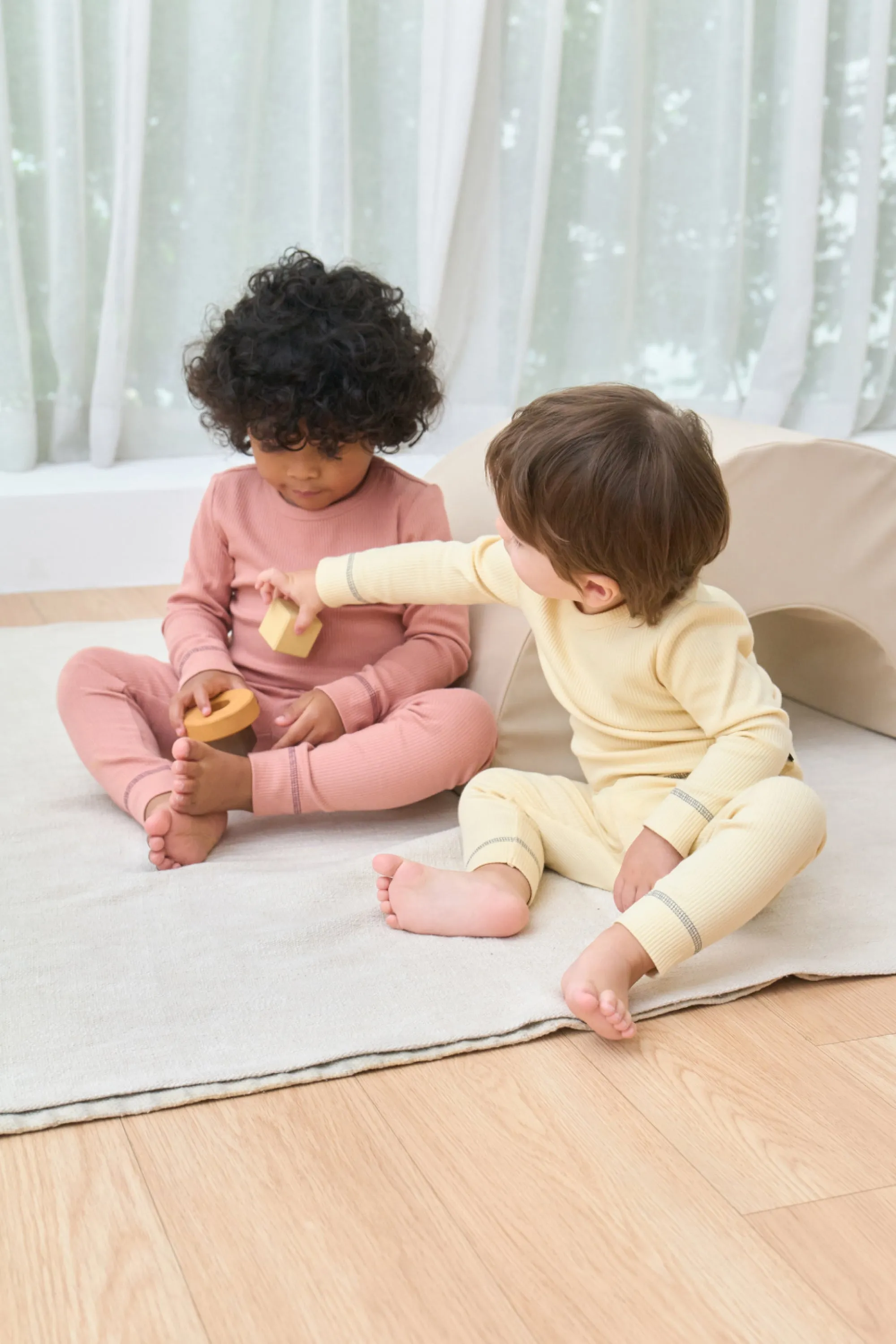 Soft Modal Fitted Pajama Set (1-6Y)