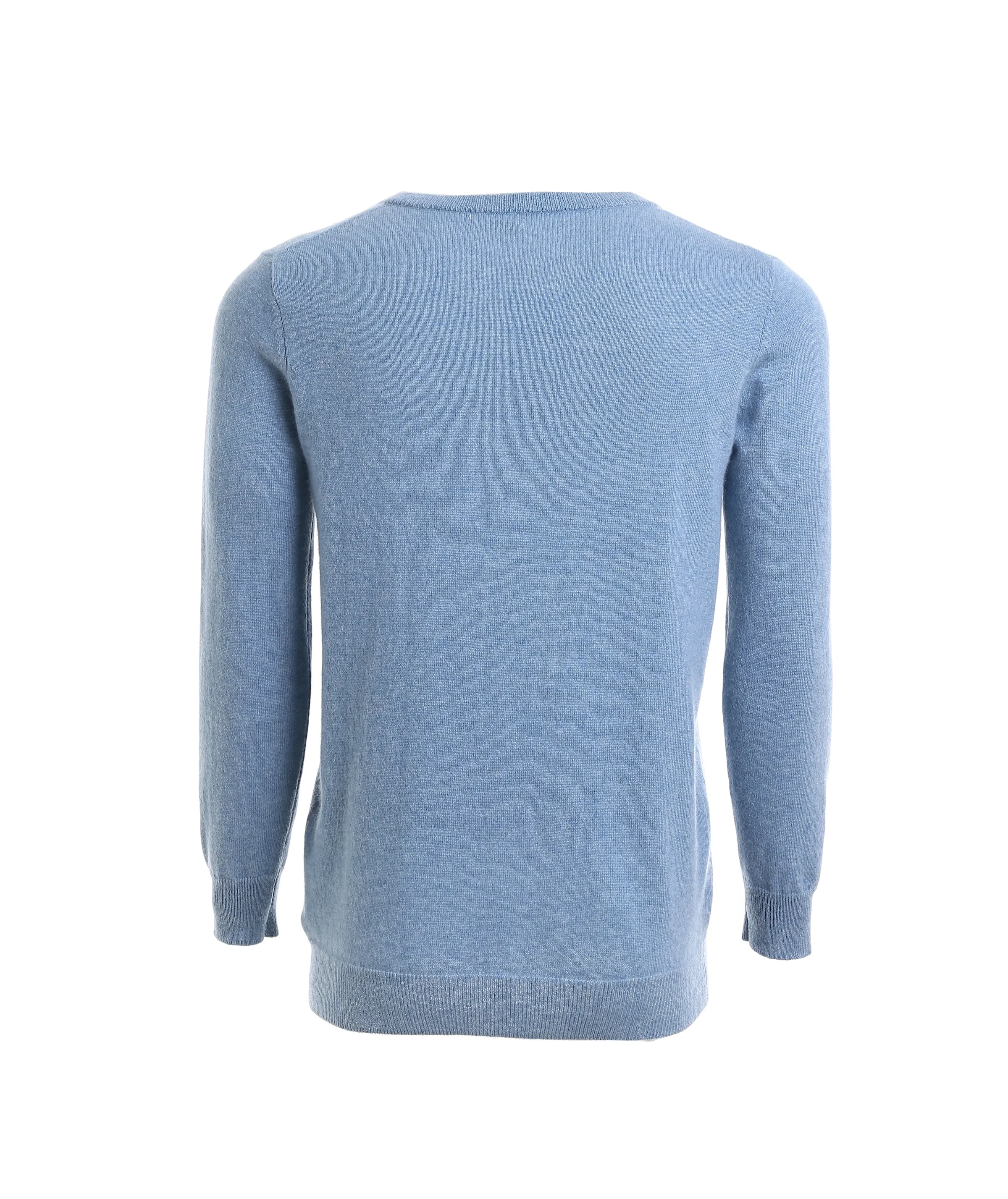 Solid V-Neck Merino Sweater