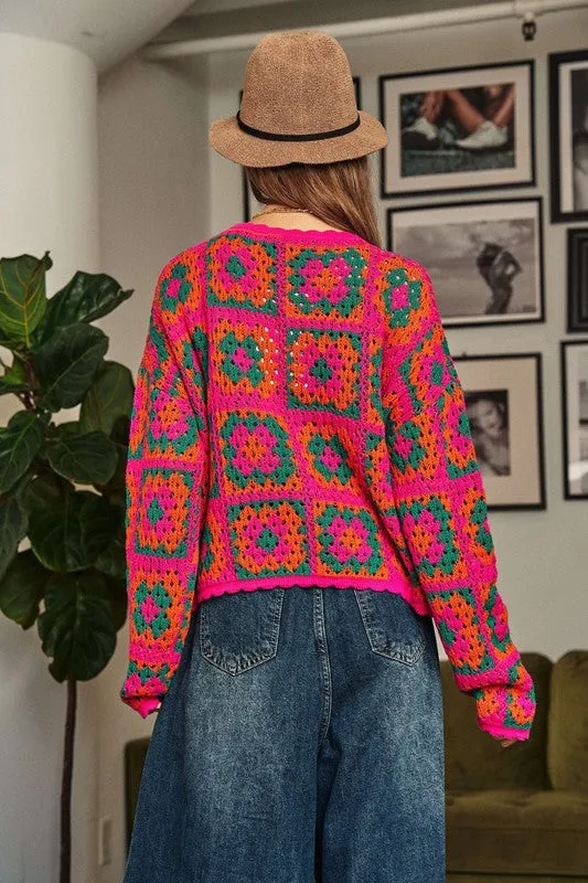 The Lexi Crochet Sweater (DS)
