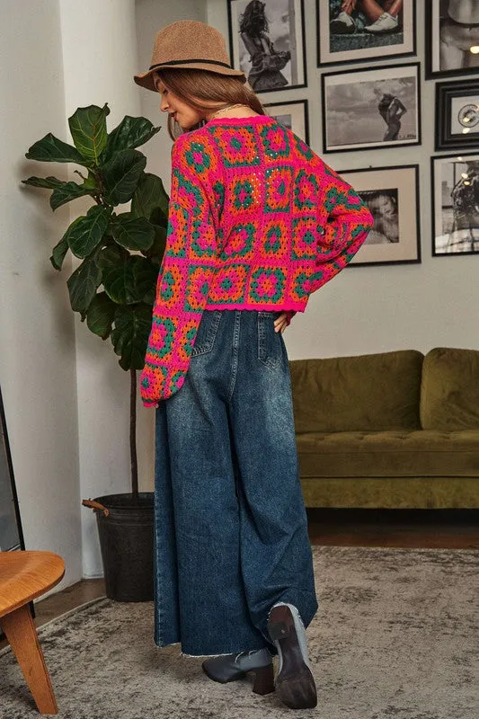 The Lexi Crochet Sweater (DS)