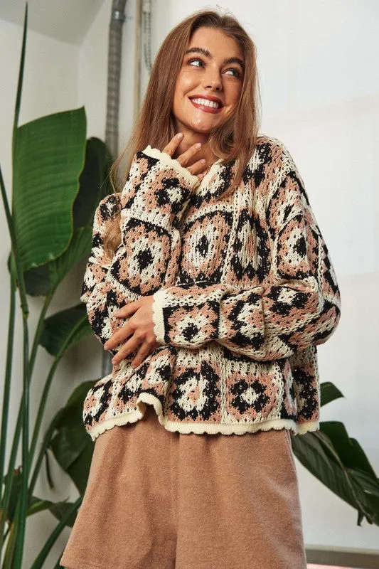 The Lexi Crochet Sweater (DS)